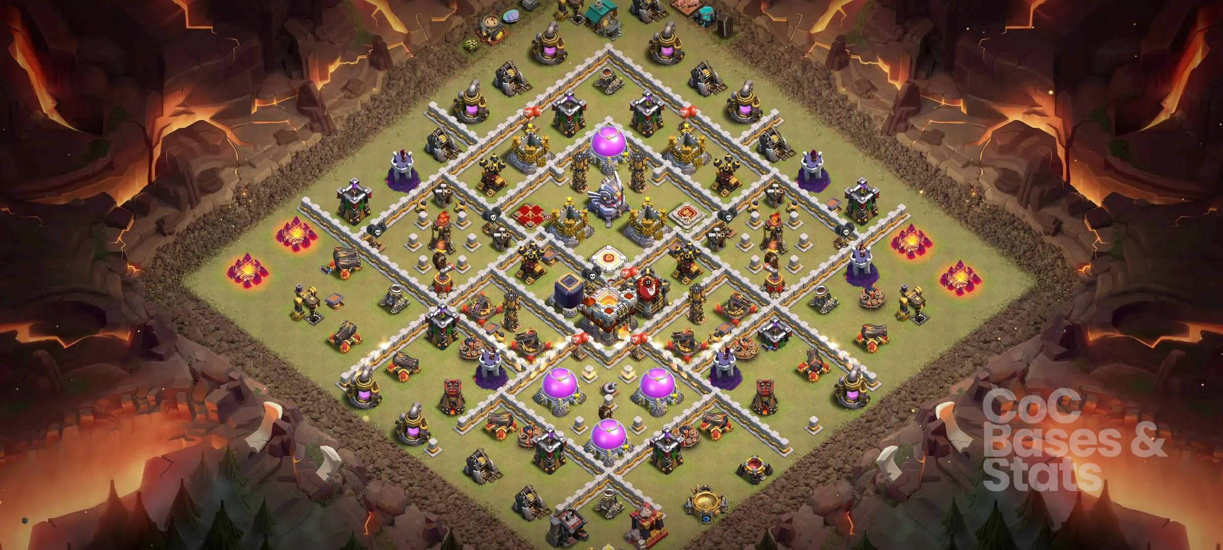 Village layout for Town Hall 11