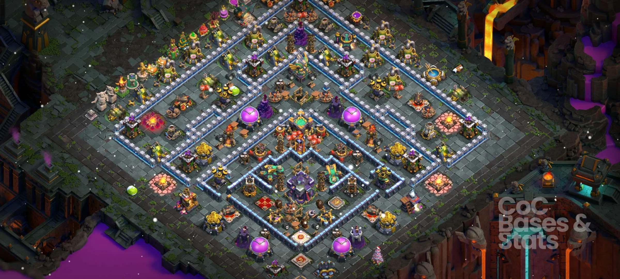 Village layout for Town Hall 15