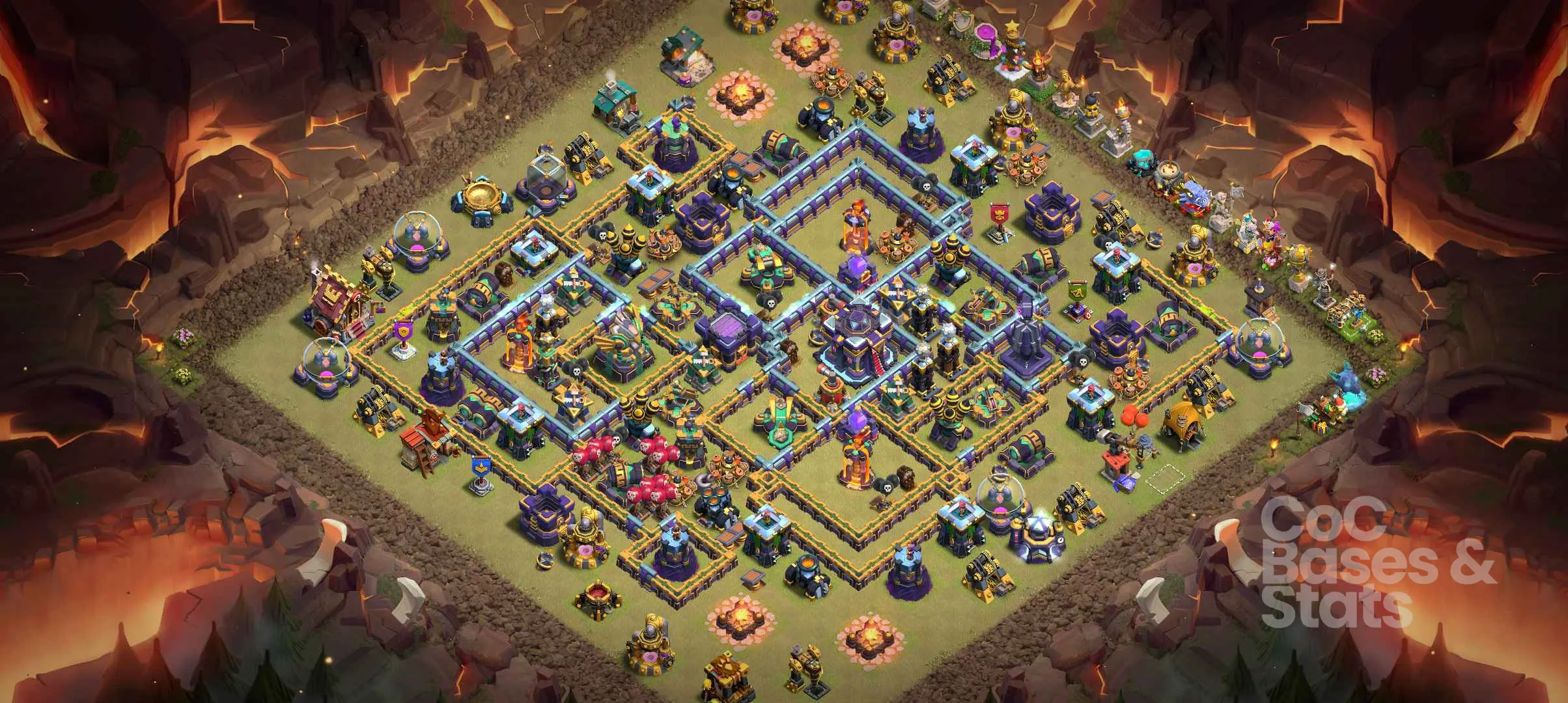 Village layout for Town Hall 15