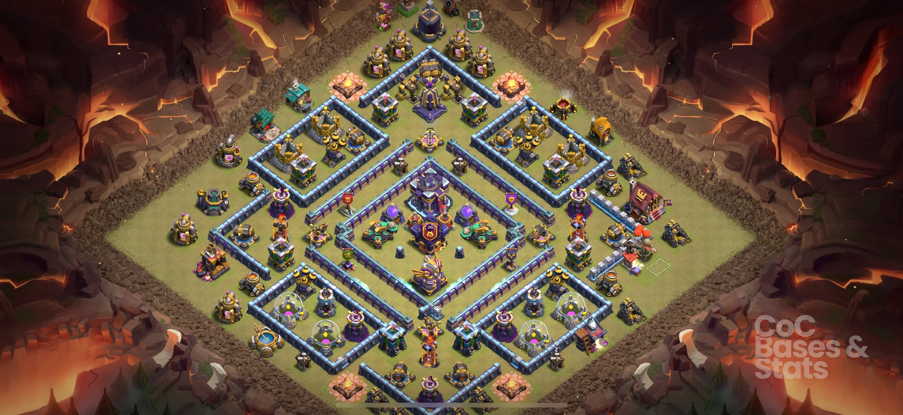 Village layout for Town Hall 15