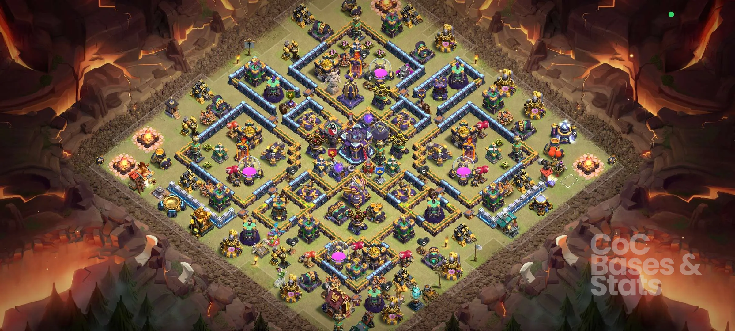 Village layout for Town Hall 15