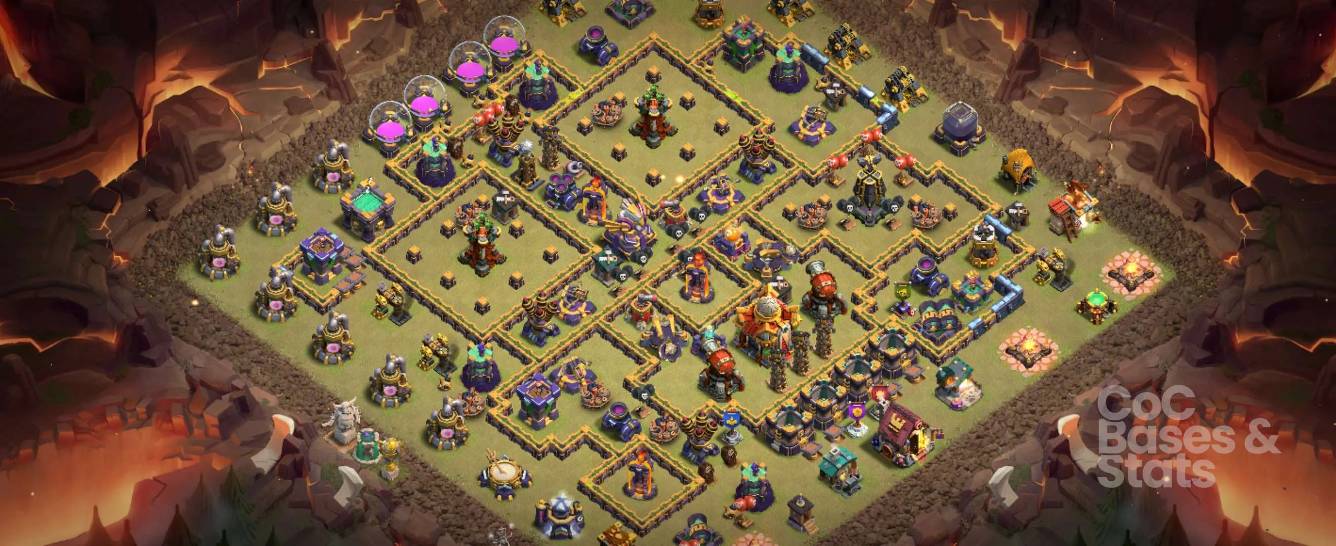 Village layout for Town Hall 16