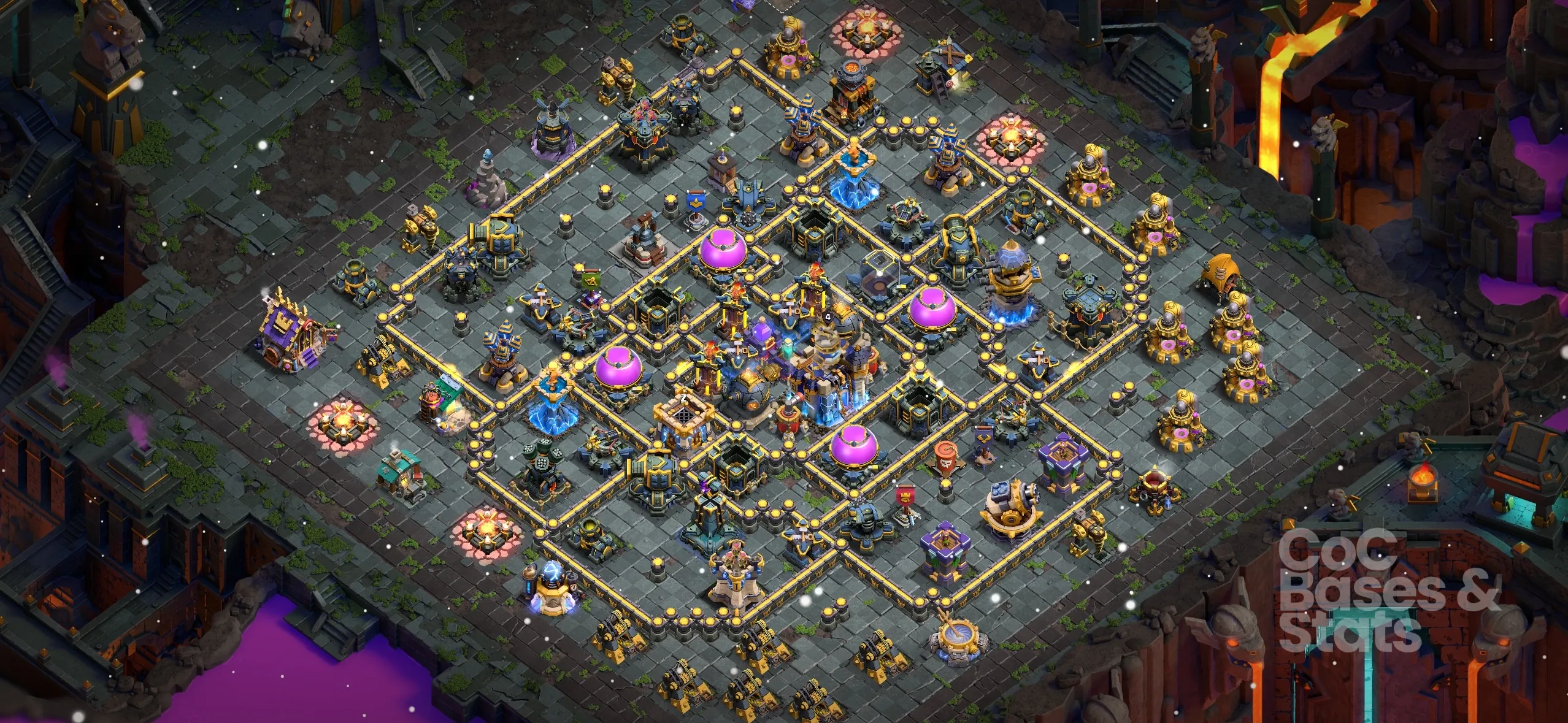 Village layout for Town Hall 18